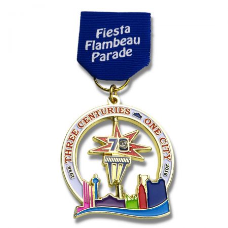 Din anpassade San Antonio-medalj väntar.