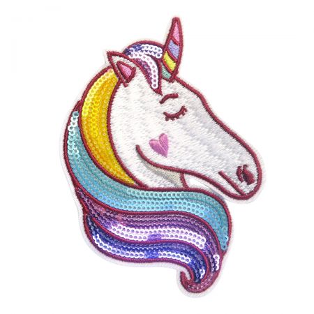 Sequin Applique Patches - Customize with PMS sequin colors for a unique touch of sequin applique patches.