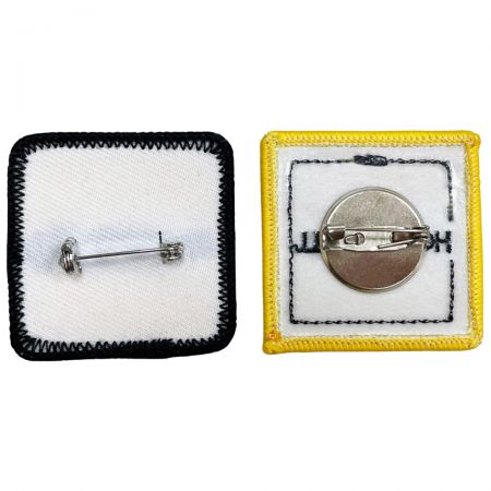 Heben Sie Ihre Patch-Pins mit personalisierter Ausstrahlung hervor.