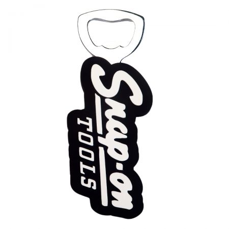 Aangepaste PVC-flesopener voor het merk Snap-on.