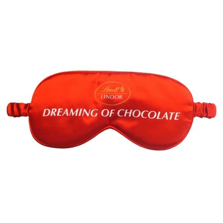 Unwind with a silk sleep eye mask, blocking out the world for peaceful slumber.