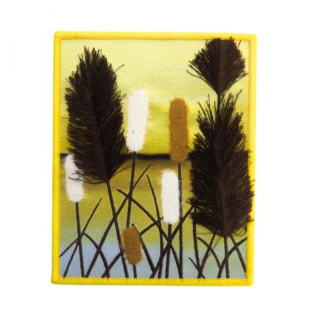 We offer toothbrush embroidery patches for bathroom accessory manufacturers.