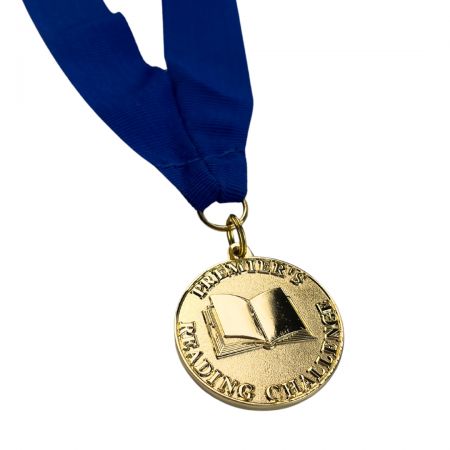 Custom reading medals for students.