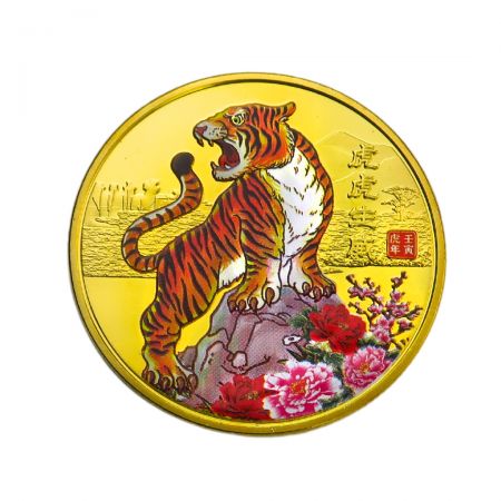 Mirror Effect Gold Coin - Our factory specializes in crafting custom gold coins for prestigious events.