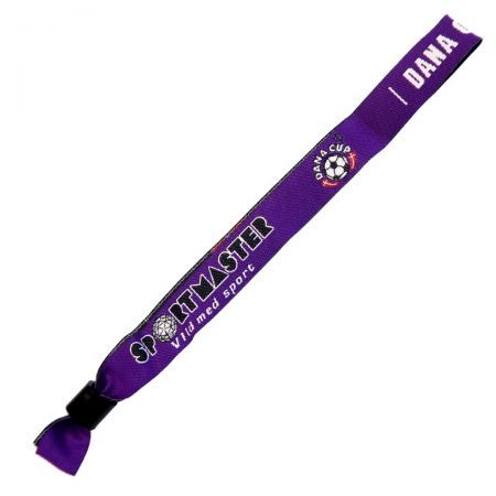 Our personalized cloth wristbands are your best choice.
