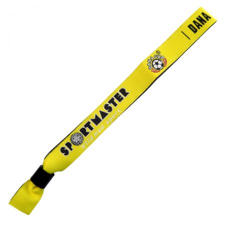 Customized cloth event wristbands supplier.