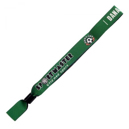 Our cloth wristbands are available in polyester, nylon, or satin.