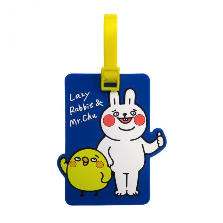 Etiquetas de bagagem personalizadas com logotipo.