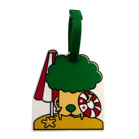 Personalize etiquetas de bagagem promocionais.