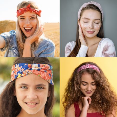 Enjoy comfort and durability with our elastic headbands, expertly manufactured in our factory.