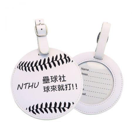 当社の丸いラゲッジタグは幅広い用途においてすぐに必需品となりました。