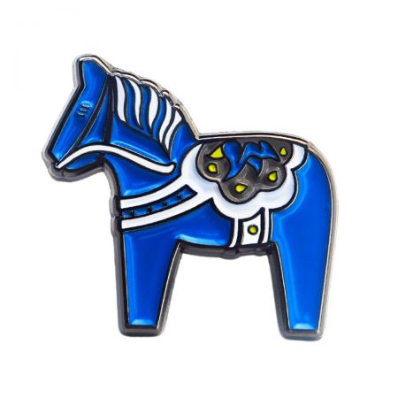 Pin de caballo personalizado - Pin de solapa de caballo personalizado.