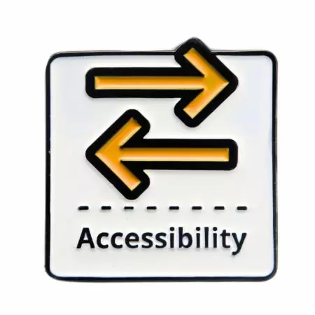 Square Lapel Pin - Customize square shaped lapel pins.