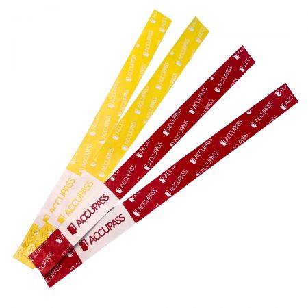 Disposable wristbands for events.