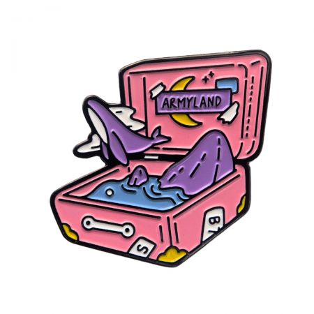 Bespoke Enamel Badges - Customs pins can be created in almost any shape, size, and design.