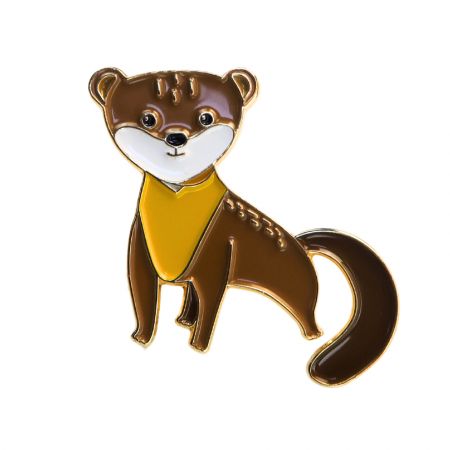 Personalized fox pin.