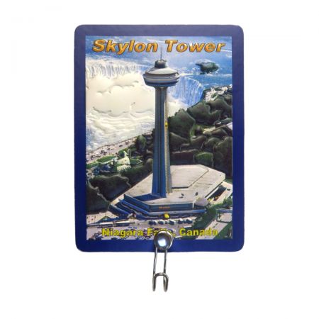 Personlige magnetiske kroge til køleskabet.