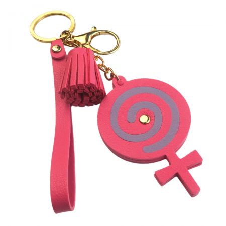 Dusker til nøkkelringer.