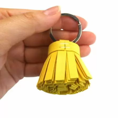 Søt mini dusk nøkkelring.