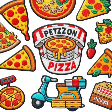 Fabricante de patches de pizza.