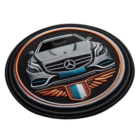 Personalisierte Automobilbadges.