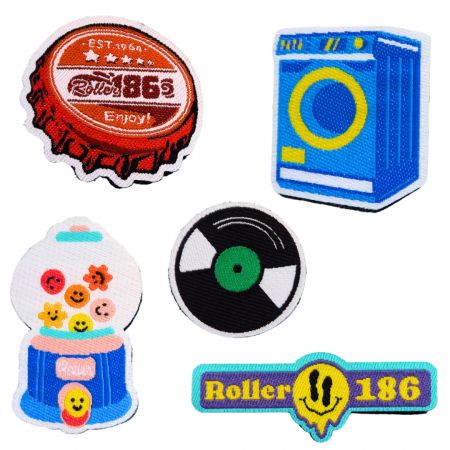 Custom Velcro Patches By Woven - Purchase woven patches wholesale with custom designs.