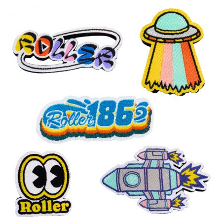 Order custom made embroidered patches with intricate details.