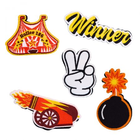 Personalize cloth patches with custom embroidery.