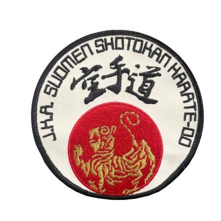 Personalize karate patches to represent your rank and achievements.