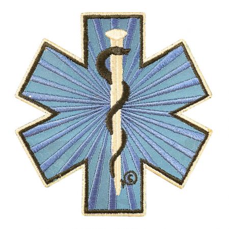 Emergency Medical Services Paramedic Patch - Custom emergency medical technician patch.