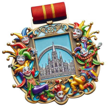 Celebrate Cologne Carnival with custom medals.