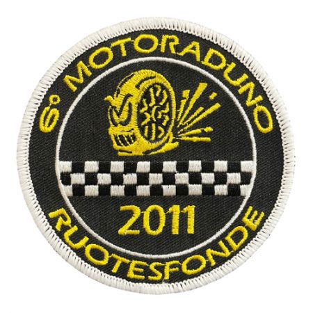 Patches personalizados para clubes de motociclistas.