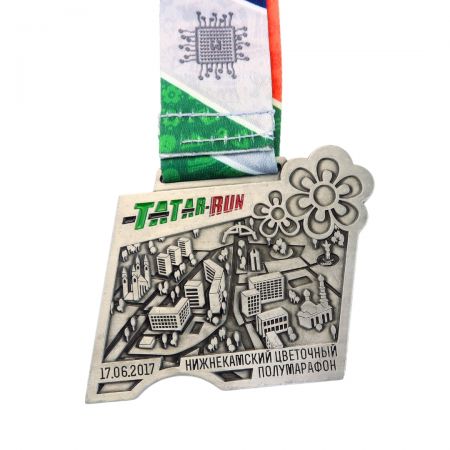 Crea medallas de carrera de alta calidad para los participantes de maratón.