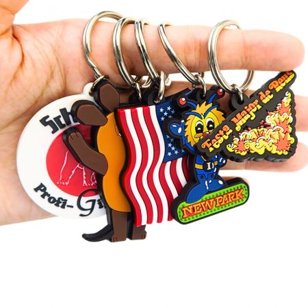 Personalize car keychains to showcase your unique vehicle.