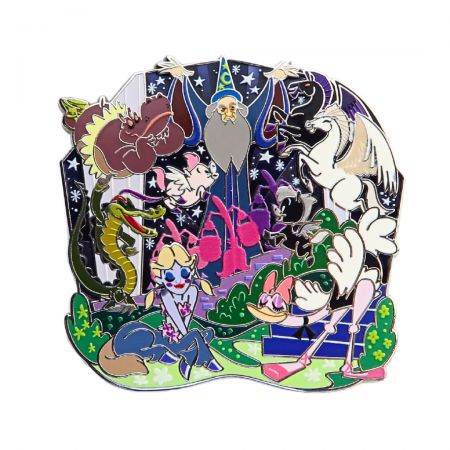 Disney kereskedelmi kitűzők - Tervezd meg egyedi Disney kereskedelmi kitűzőket gyűjtők és rajongók számára.