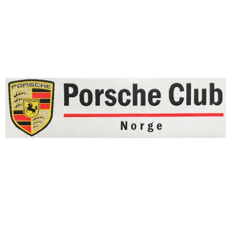 Parche personalizado de Porsche.