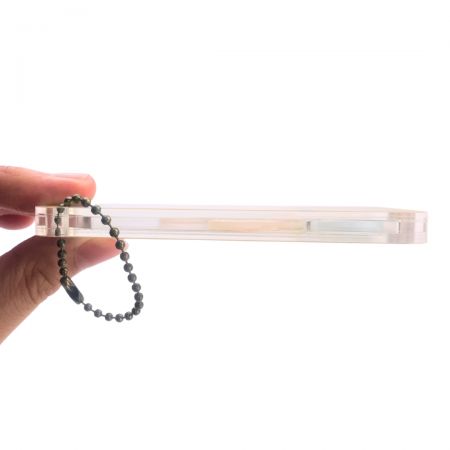 Aangepaste dubbelzijdige acryl shaker charme.