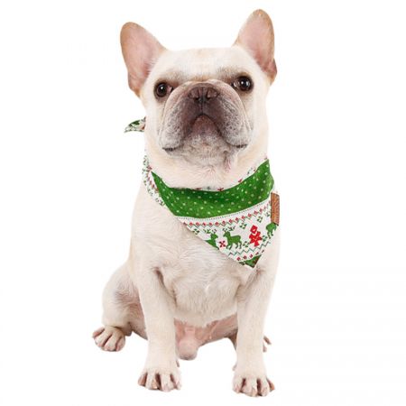 Bandanas navideñas para perros.