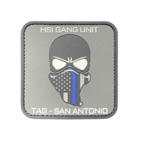 Crie um emblema personalizado para uniformes e equipamentos militares.