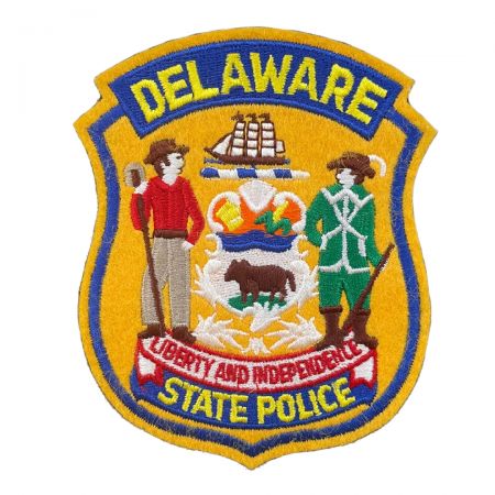 Custom Felt Fabric Patch - Design custom felt patches with a soft texture and bold colors.