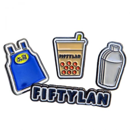 Pin de Esmalte de Chá Boba