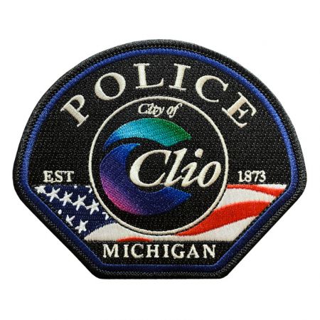 Custom Police Patches - Our custom police patches are made using colorfast fabric.