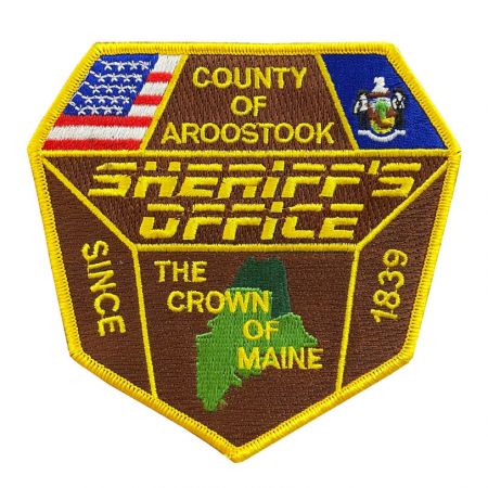 Custom Sheriff Patch - Custom county sheriff patch.