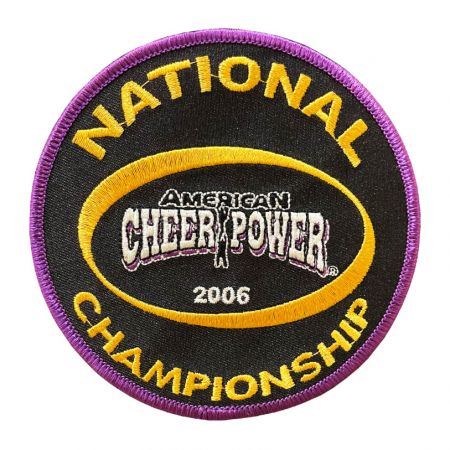 Borduurpatches voor cheerleading kleding. - Amerikaanse cheer power patch leverancier.