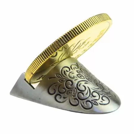 Suporte de exibição de moedas de metal