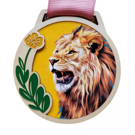 Custom Wood Medals - Sports medals can also be customized wood medals.