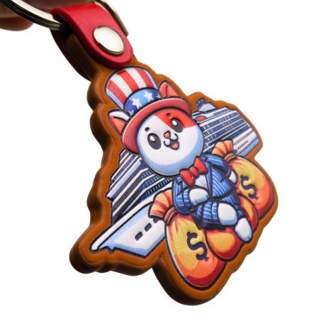 Hozd létre saját egyedi bőr kulcstartódat, amelyet nevekkel vagy logókkal személyre szabhatsz.