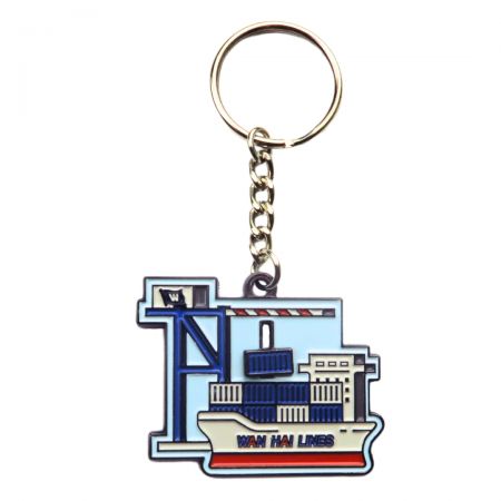 Sliding Metal Keychain - High-quality personalized metal keychains that showcase your brand or message.