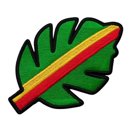 Patches rasta pour vêtements.