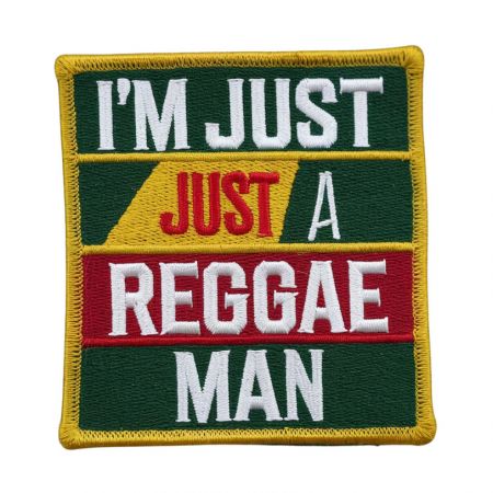 Patch rastafari personnalisé.
